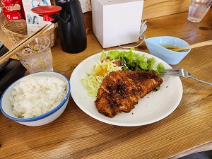 チキンカツセットです
